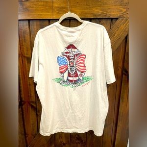 NWOT Texas A&M Patriotic and Pearls - Lauren James - XL